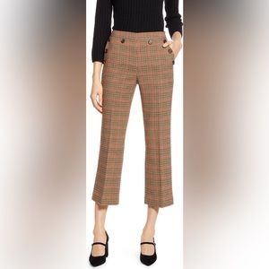 Halogen x Atlantic Pacific Plaid Trousers